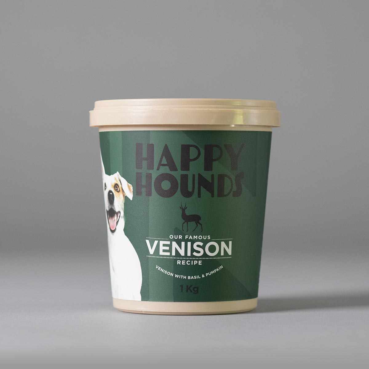 Venison with Basil & Pumpkin | Dog Food | 1kg