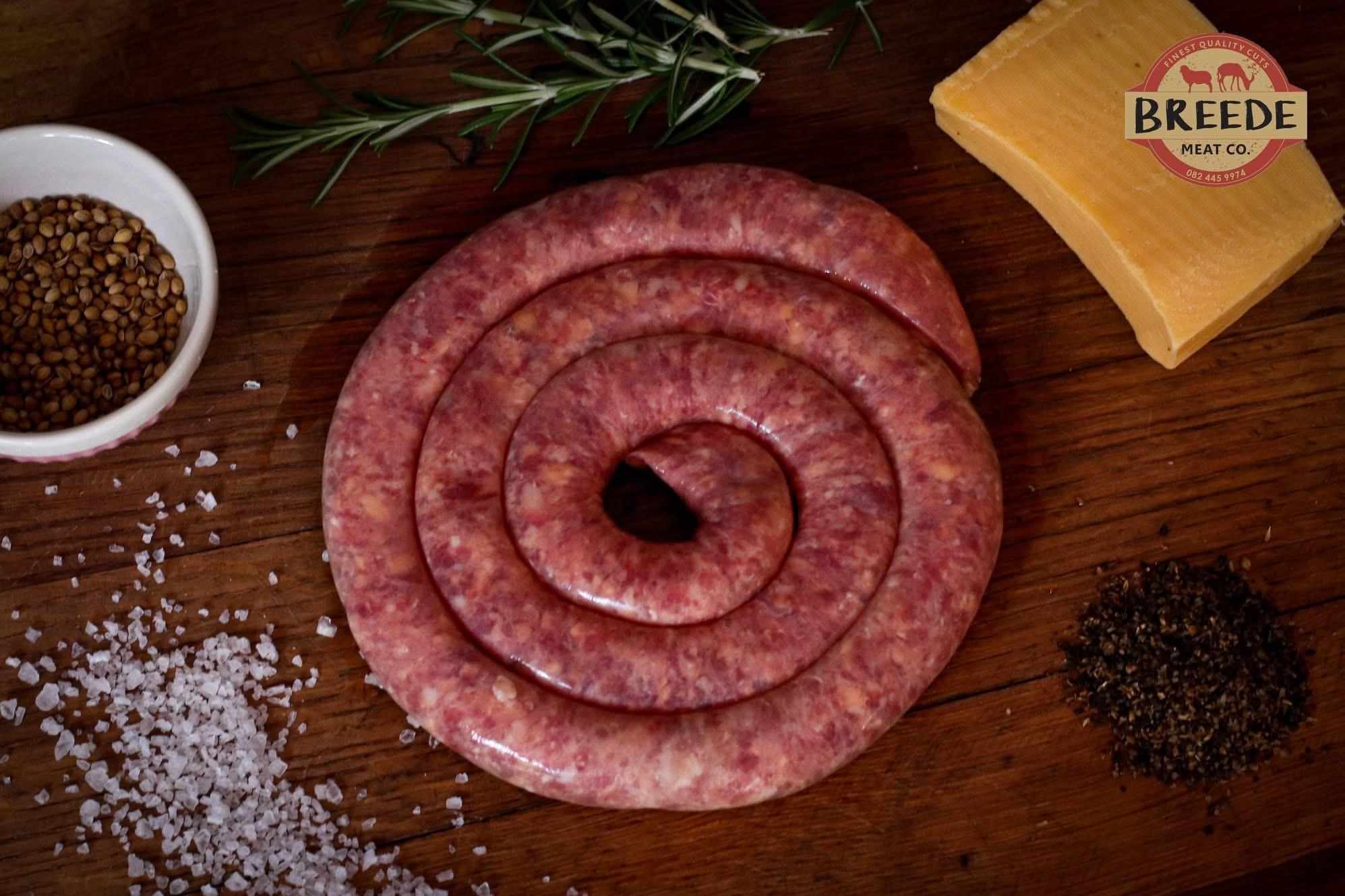 Venison Cheese Boerewors | 500g