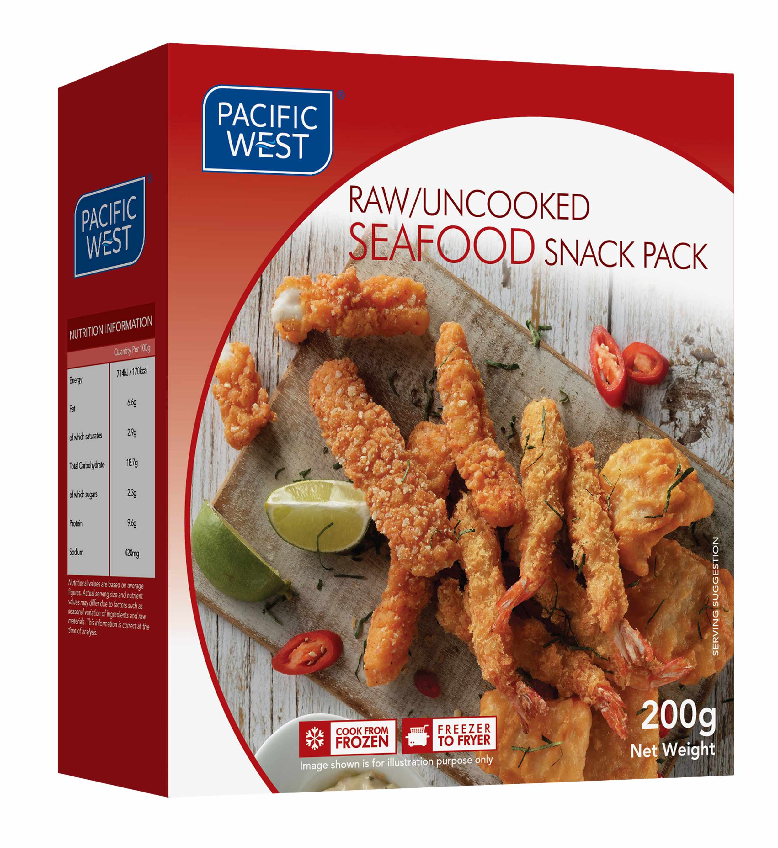 Seafood Snack Pack | 200g
