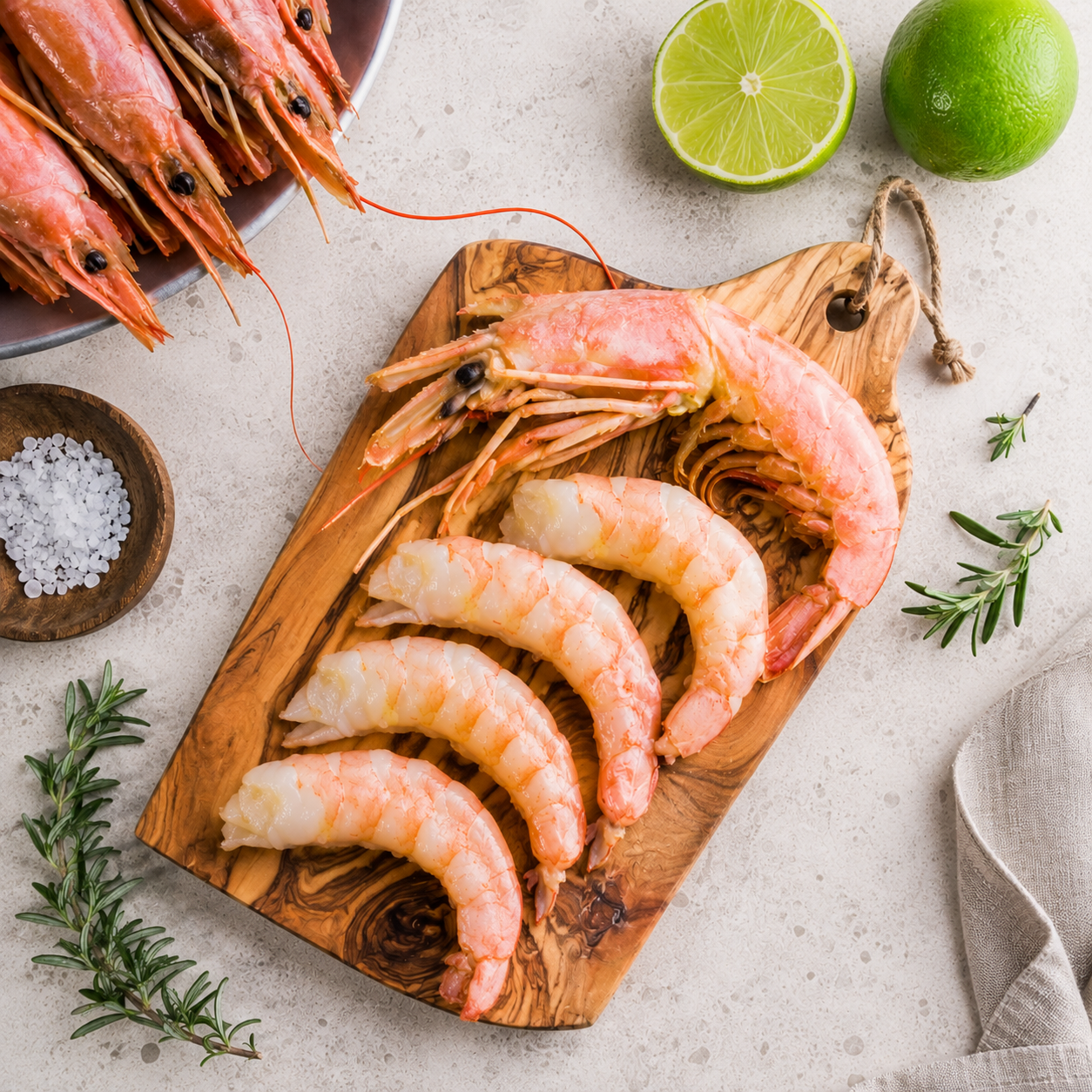Argentinian Prawns | Peeled & Cleaned | Prawn Meat | 400g