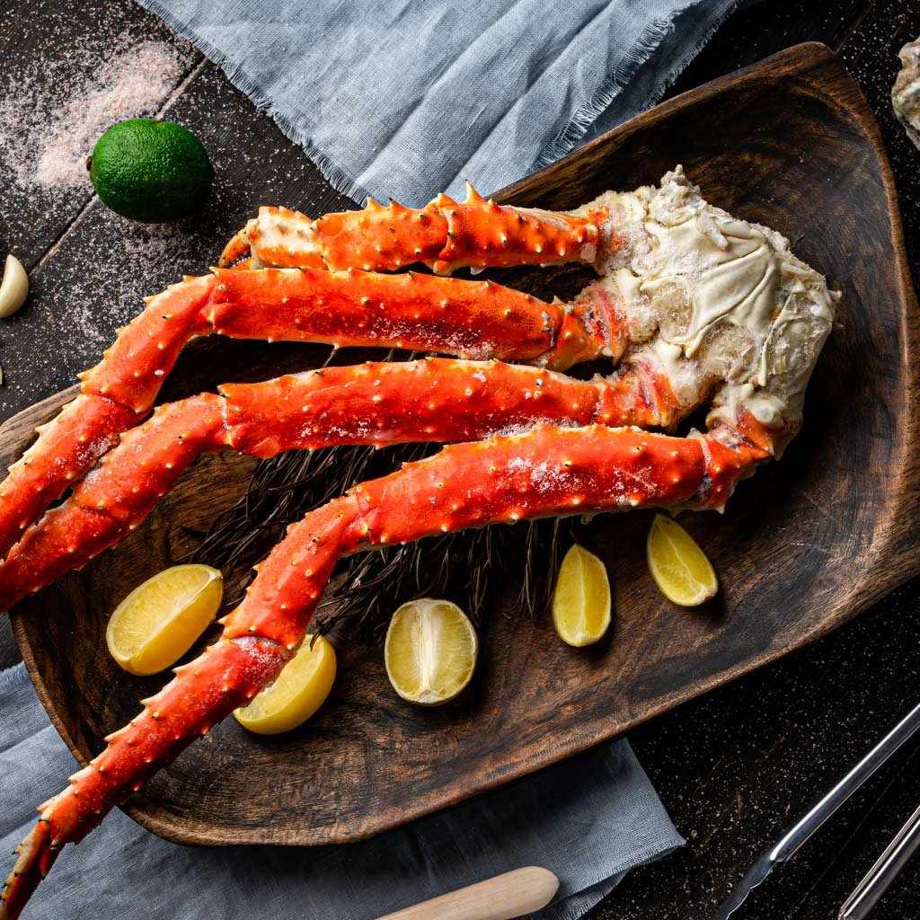Alaskan King Crab | Sections | Wild-Caught | 1Kg